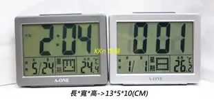 KKn C134_010900 A-ONE TG-071 電子/多功能/溫度顯示/貪睡/夜燈 鬧鐘