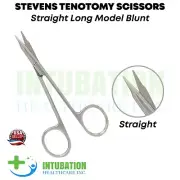 Stevens Tenotomy Scissors 11.5cm Straight Long Blunt Blade Surgical Instruments