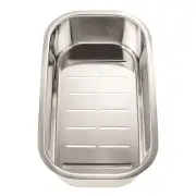 Blanco AXICOLSS STAINLESS STEEL COLANDER for Essential, Niagra Sinks 36x20cm