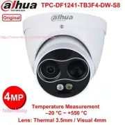 Dahua TPC-DF1241-T-S8 4MP Thermal Hybrid Eyeball Camera Temperature Measurement