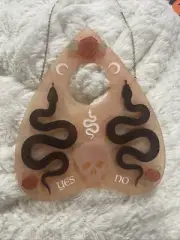 Homemade Resin Snake Ouija board Decoration