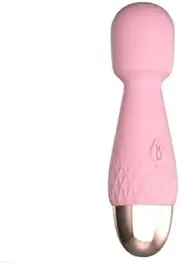 10 Modes Strong Vibration Mini Vibrator Magic Stick USB Charging Massager Clitoris G-Spot Vibrators Sex Toy For Women Adults 18 (Pink)