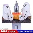 Dusk To Dawn LED Lamps Cute Ghost Halloween Night Light Funny Halloween Decors