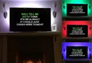 NYC Acoustics USB RGB LED Light Strip to Backlight Your TV For Home Karaoke