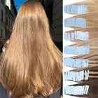 Non-allergic Glue Tape In Human Remy Hair Extensions Blonde Highlight Skin Weft