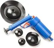 High Pressure Air Drain Cleaner Tool Unclog Bathtub Drain Pump Plunger