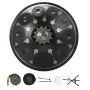 432hz 440hz 9 10 12 Notes d Major Professional Authentic Handpan Steel Tongue...