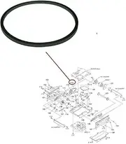 Mini Disc Loading Drive Rubber Belt Compatible With Sony MD MiniDisc Wiki Player