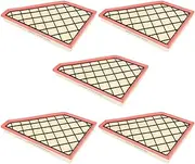 5Pcs Car Cabin Air Filter Car Accessories Air Intake Filter C36015 A3212C 23321606, Compatible for Cadillac XT5 25 T / 28 T 2016 2.0