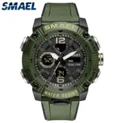 SMAEL Men Watch Fashion LED Sport Wristwatch Shocproof Boys Digital Stop Watches