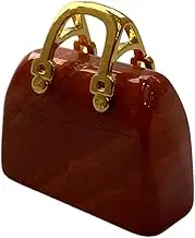 Mini Handbags, 2-2.5cm, Red Jasper