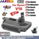 Battery Adapter for Milwaukee Ozito Makita Ryobi Dewalt Convert to Dyson V10 AU