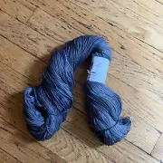 NEW Anzula Luxury Fibers Haiku, Slate Yarn, 1 Skein, Dye Lot #106822 425 yards