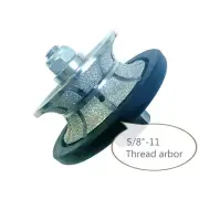 3/8" 1/2" 3/4" 1" Diamond Full bullnose router bit granite concrete ceramic edge