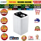 Devanti 4.6KG Portable Washing Machine Spin Outdoor Caravan Travel Top Loader