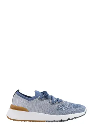 Knit sneakers - BRUNELLO CUCINELLI - White