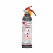 FEV 1.25KG NOVEC 1230 GAS [MATT GREY] HANDHELD FIRE EXTINGUISHER WITH BRACKET