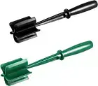 2 Pack Multifunctional Meat Masher ，Hamburger Chopper, Potato Masher,Ground Beef