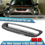 For Mini Cooper S R53 R50 2002-2006 Front Bumper Air Hood Bonnet Scoop Vent Kit