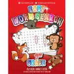 EASY WORD SEARCH 1ST GRADE: ACTIVITIES HOMESCHOOL BOOKS FOR 1ST GRADE KIDS