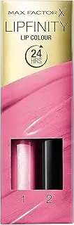 Max Factor Lipfinity Lip Colour, 2-step Long Lasting Lipstick, Forever Lolita 4.2ml