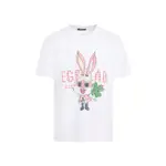 [Egonlab] Egonlab-Off White Cotton Lapinou Tee Shirt-Uomo L STAND