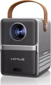 Mini Projector WiMiUS Portable Projector 4K 1080P 15000 Lumen WiFi Bluetooth