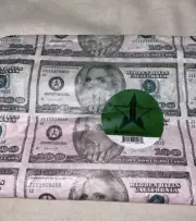 Jeffree Star Money $100 Dollar Bill Tissue Paper - Blood Money Palette - 1 Sheet