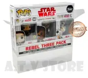 ATV Protector / Case / Vinyl Protector For Funko Pop Rebel / First Order 3 Pack