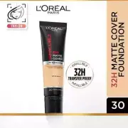 L’Oreal Paris Infallible24HMatte CoverLiquidFoundation - 30 Light Ivory (35ml)
