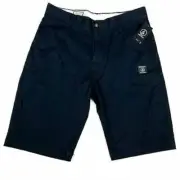 NWT Men's Volcom V-Monty Modern Fit Shorts - Dark Navy - Size 38