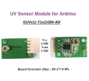UV Sensor Module for Arduino, UVA UVB UVC LED Lamp Power Monitoring /1Pack 10pcs