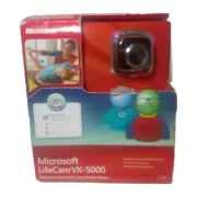Microsoft Life Cam VX-5000 Built in Microphone Web Cam Model 1355 PC/USB