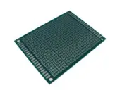 5PCS HQ 6*8cm Single Side Prototype Board Perforated 2.54mm Plated Breadboard