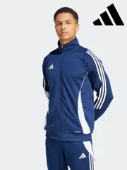 adidas Navy/White Tiro 24 Training Track Top (B01193) | $92