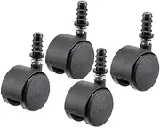Ferplast Wheels for Cat and Small Dog Carrier Clipper, Set of 4 Swivel Wheels for Hard-Sided Pet Carrier, Accessories for Pet Carriers
