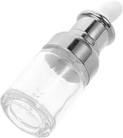 VALICLUD Portable Glass Dropper Bottle for Essential Oils and Serums Refillable Tiny Vial for Skincare and Perfume Durable and Stylish Makeup Container