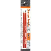 General Pencil 557-4B Charcoal Pencils 2/Pkg-4B (6Pk)