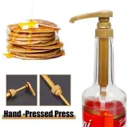Kitchenware | Gold Coffee Syrup Pumps | Fits Most 750ml Bottles USN