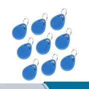 9PCS RFID ID Card Reader Writer 125khz IC Key TagsToken NFC TAG Keychain