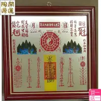 在飛比找momo購物網優惠-【開運陶源】乾坤太極圖 乾坤八卦圖-6號(買一送一/2個)