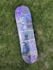 Real Ishod Wair x Mark Gonzales Postcard From Mark Skateboard Deck