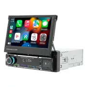 Single Din Car Stereo Touch Screen For Apple CarPlay/Andriod Auto Radio Player