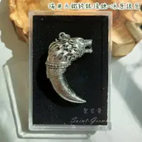 在飛比找蝦皮商城精選優惠-【2024土桑精品】瑞典天鐵純銀項鍊🐺冰原狼牙 吊墜/飾品 