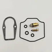 WOODEY for Y&amaha XT550 82-83 XT600 TT600 Carburetor Repair Rebuild Kit Gasket O-Rings Float Needle Valve and Holder
