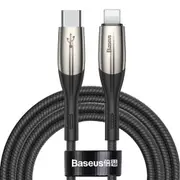 Horizontal 18W Usb-C / Type-C To 8 Pin Data Sync Charging Cable Pd Line Length: 0.5M(Black)