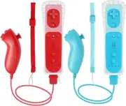 FOHOA 2 Pack Remote Controller with Motion Plus for Wii/WII U
