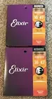 Elixir Phosphor Bro.Aco. Guitar Strings NANOWEB Extra Light (.010-.047) 2 Box