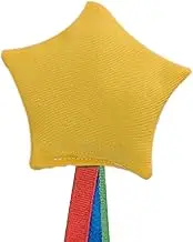 Bean Bags - Kids Throwing Cornhole Bean Bags | Star for Cornhole | Outdoor Family Games Carnival Toy | Throwing Toy with Ribbons for Backyard Camping Classroom Indoor Outdoor Beach Class