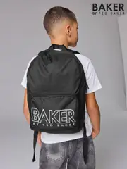 Baker by Ted Baker Boys Back to School Black Backpack (K86491) | $46